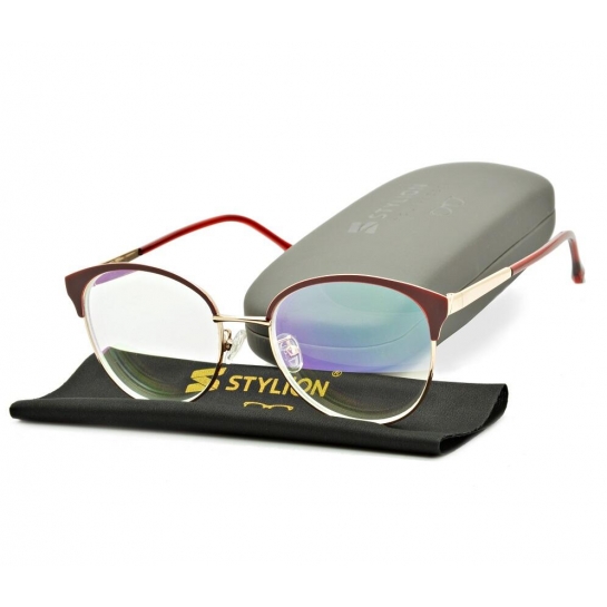 Gotowe okulary Minusy -0.50 damskie korekcyjne z antyrefleksem ST318
